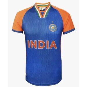 Cricket India Jersey T20 WC 2024 Fan Supporter T-Shirt Size 44/ US XL